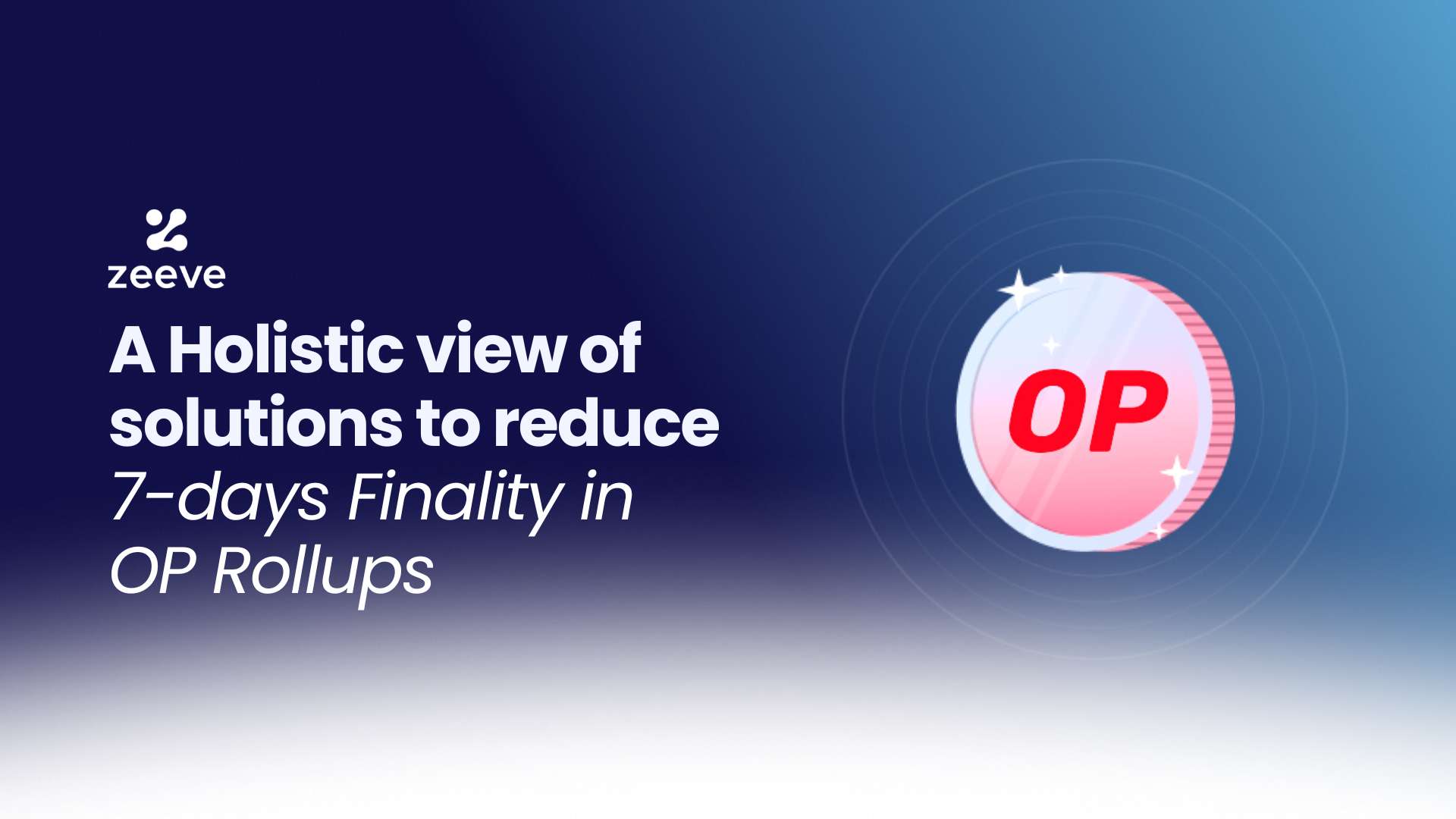 Finality in OP Rollups solutions